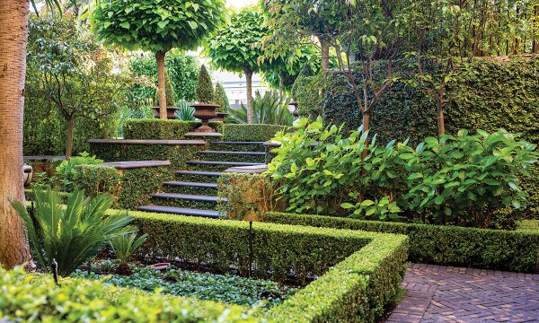 The spectacular grounds that surround this Medindie home have an air of establishment well in excess of their six and half years.