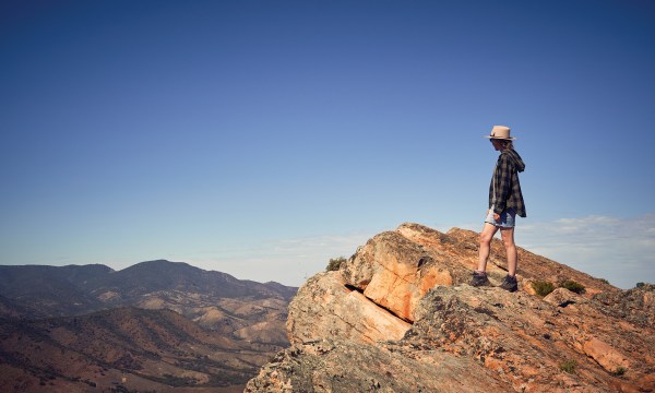 No matter how many times she climbs Devil’s Peak, Sally says the changing light never ceases to amaze her.