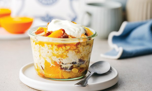 Thumbnail for Overnight oats with almonds, dates & spiced oranges