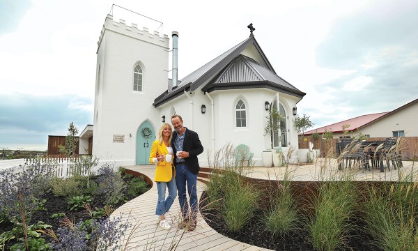Talitha Becker and Sandy Cameron have transformed and restored the church to be enjoyed for generations to come. 