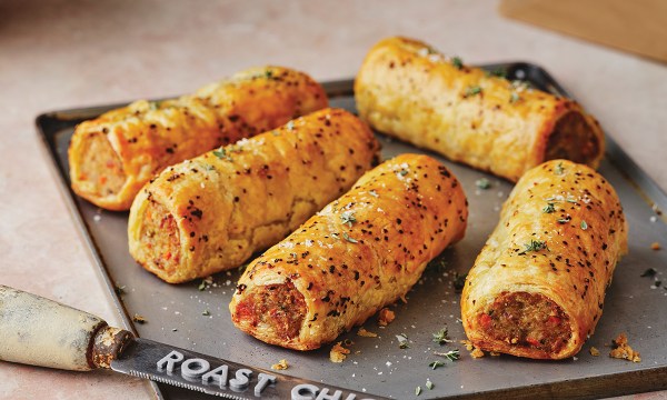 Thumbnail for Roast chicken and stuffing sausage rolls