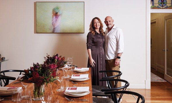 Jess and her husband Adam Simonis moved to Adelaide about 18 months ago. 