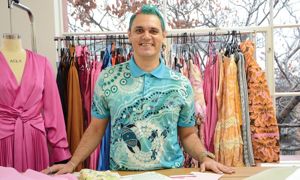 A rich and varied career has taken Damien many places, and the creative soul has now landed in fashion design.