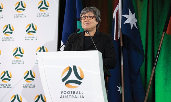 Football legend Moya Dodd was last year inducted into the Football Australia Hall of Fame.