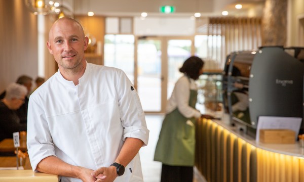 Chef Marvin Lattrez is the co-founder  of Port Lincoln's L’Anse French Café & Croissanterie. Photograph: Ben Kelly.