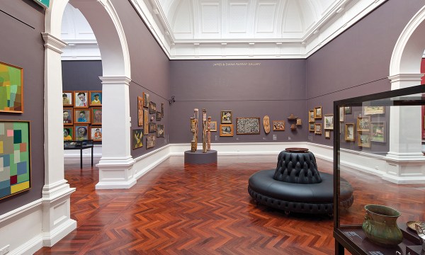 The James & Diana Ramsay Gallery in the Art Gallery of South Australia. Following page James and Diana have created an incredible legacy of philanthropy and kindness.