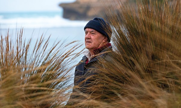 Uncle Ken Jones photographed at Port MacDonnell, which is one of the locations on Boandik Country where he runs tours explaining First Nations culture. 
