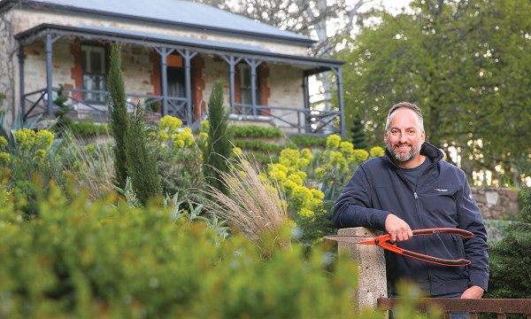 Brent is often working in his garden as early as 5am and his dedication to gardening has struck a chord with followers of his Instagram page.
