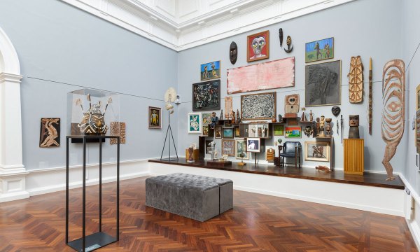An installation view of Gallery Five in the AGSA's Elder Wing of Australian Art. Photo: Saul Steed
