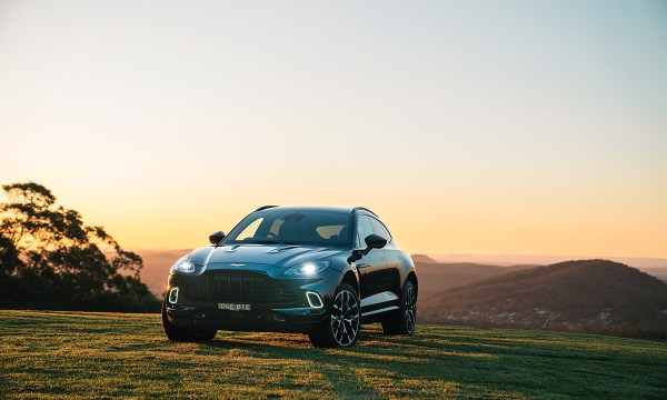 Thumbnail for Aston Martin DBX: Top of the hill