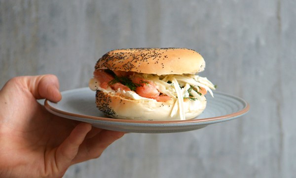 The bagels at Frankly Bagels are frankly delicious.