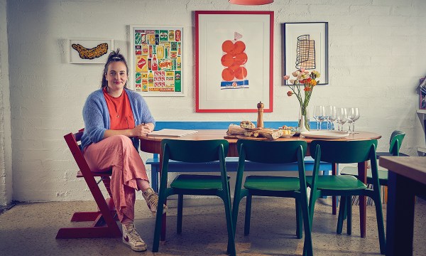 A relaxed Billie says she has fond memories of cooking with her parents as a child and was making dinner parties for her friends from age 12.