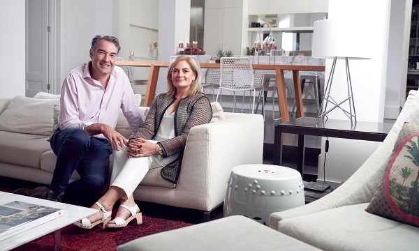 James and Mena make a formidable team – James as chairman and Mena as events director of Sight for All.