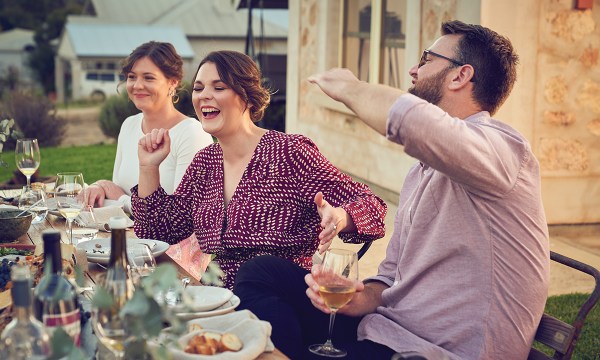 Thumbnail for Cake and eat it too: Dinner with friends in the Barossa