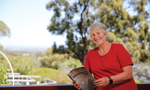 Assisted by a grant from the History Trust of South Australia, Paddy’s book Fragments of Time: the lives and works of the Willunga slate carvers is the result of four years of research and travel within Australia and overseas. 