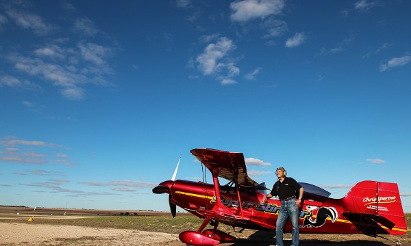 Learning to fly when he was 21, Chris has spent the past 60 years as one of Australia’s most celebrated aerobatics pilots.