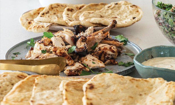 Thumbnail for Recipe: Roast chicken with garlic, lemon and herbs