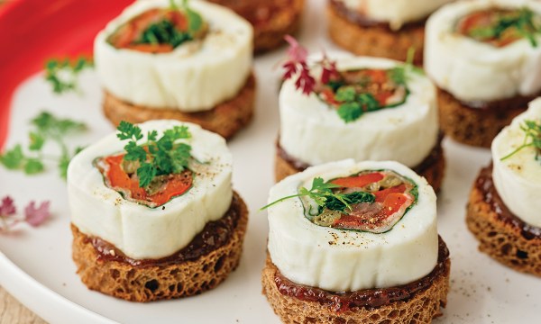 Thumbnail for Recipe: Roulade of mozzarella