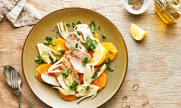 Thumbnail for Recipe: Orange & fennel chicken salad 