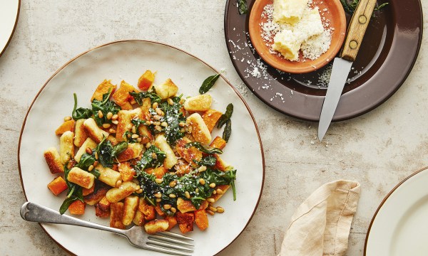 Thumbnail for Recipe: Parisian gnocchi with pumpkin, sage and pine nuts