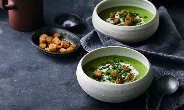 Thumbnail for Recipe: Pea and lettuce soup