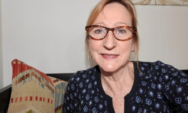 Martina Nicolls at home in Paris.