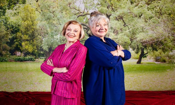 Nancye Hayes and Carmel Johnson.
