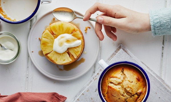 Thumbnail for Recipe: Pineapple and ginger upside-down cake